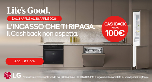 L’INCASSO CHE TI RIPAGA ANCORA: acquista un prodotto in promozione e ricevi un cashback fino a €100